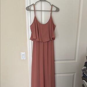 Show Me Your MuMu Pink Sleeveless Maxi Dress for Weddings